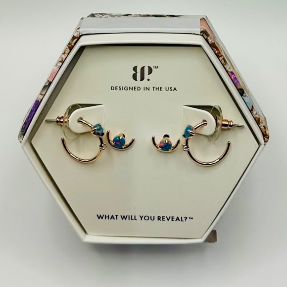 ✨ Bomb Party Earrings – 2-in-1 Set! ✨ - Picture 1 of 2